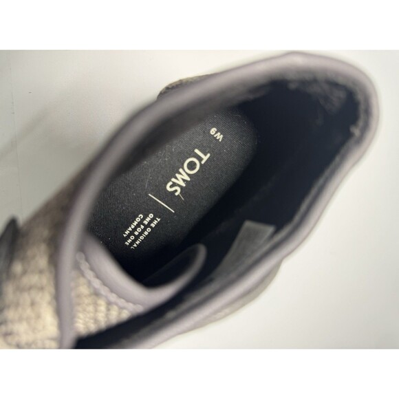 NEW Toms Kala Leather Snakeskin Print Lace Up Wedge Booties Womens 9 - Picture 12 of 12